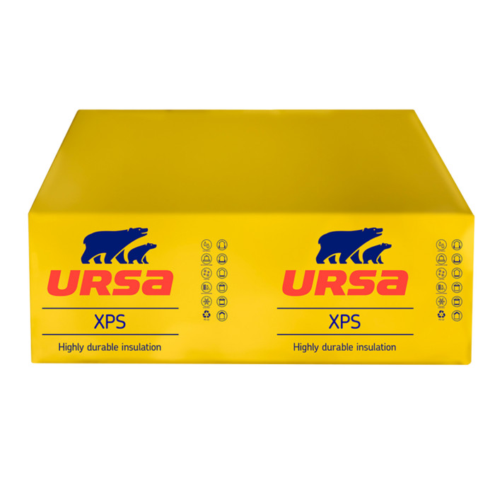 Утеплитель Урса XPS N-III 80х600х1180
